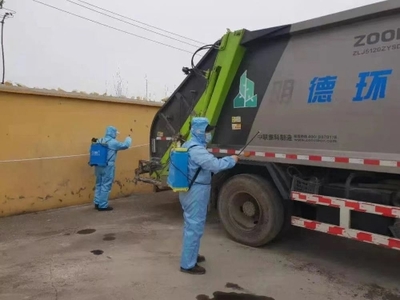 广饶县综合执法局 冲锋在前显担当，守土尽责抗疫情——筑牢疫情防控“环卫防线”